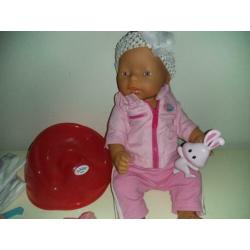 Babyborn pop met toebehoren
