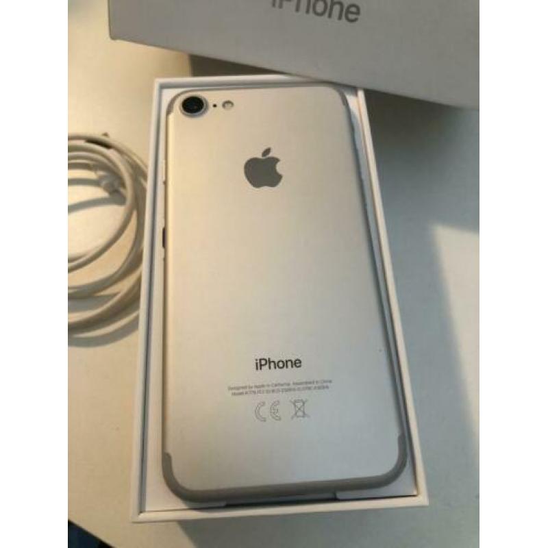 Iphone 7 wit zilver 32 gb nieuwe staat