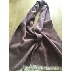 Bufandy Amsterdam alpaca sjaal mauve canvas paars roze nieuw