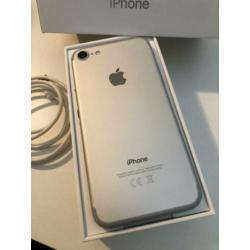 Iphone 7 wit zilver 32 gb nieuwe staat