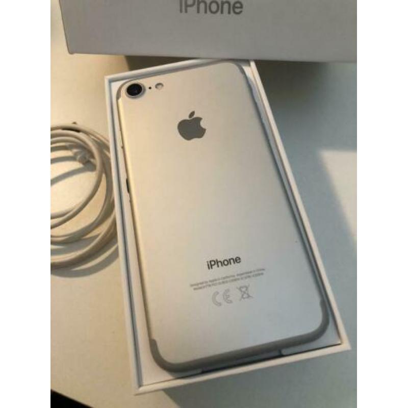 Iphone 7 wit zilver 32 gb nieuwe staat