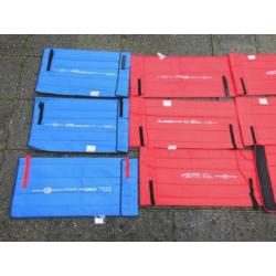 Te Koop 11 gevoerde reishengelhoezen EEN KOOPJE.