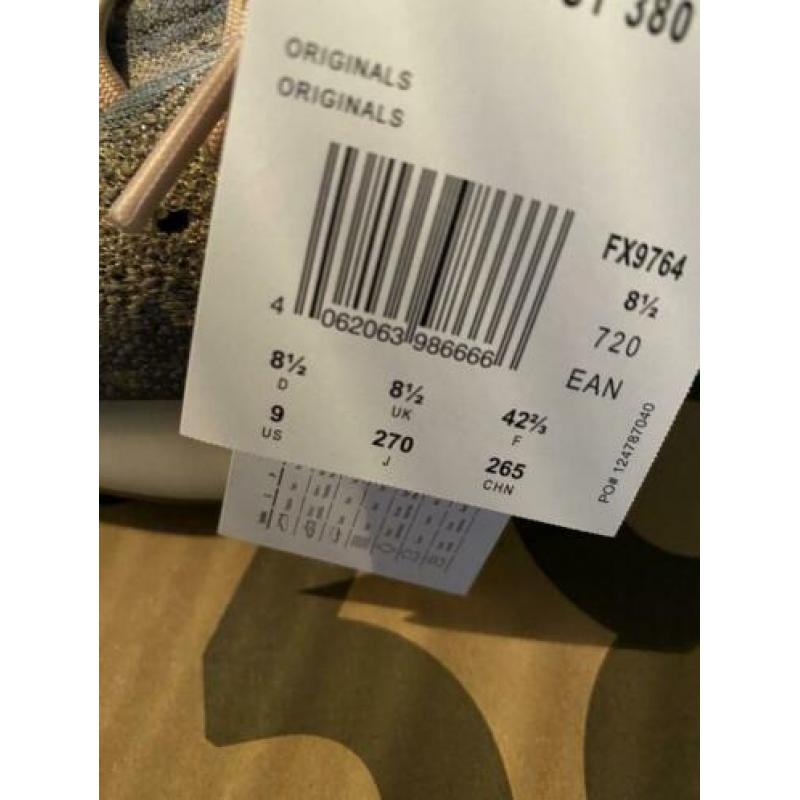 Yeezy boost 380 mist 42 2/3 en 43 1/3