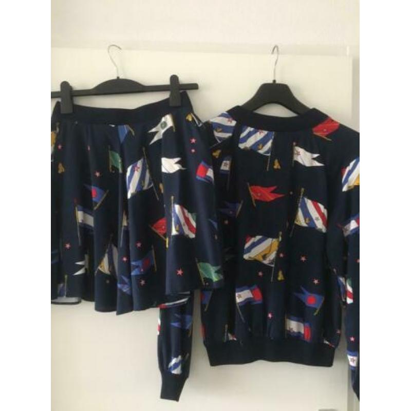 Tommy Hilfiger set rok XS-4 / top S-6 bijna nieuw