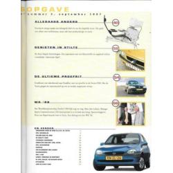 autofolder Opel Magazine nr.3 september 1997