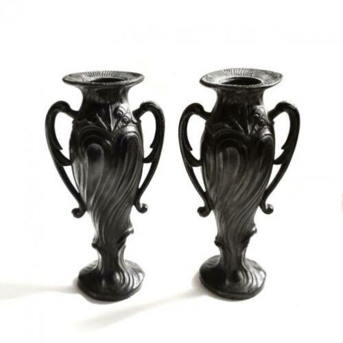 2 Art Nouveau Franse kandelaars