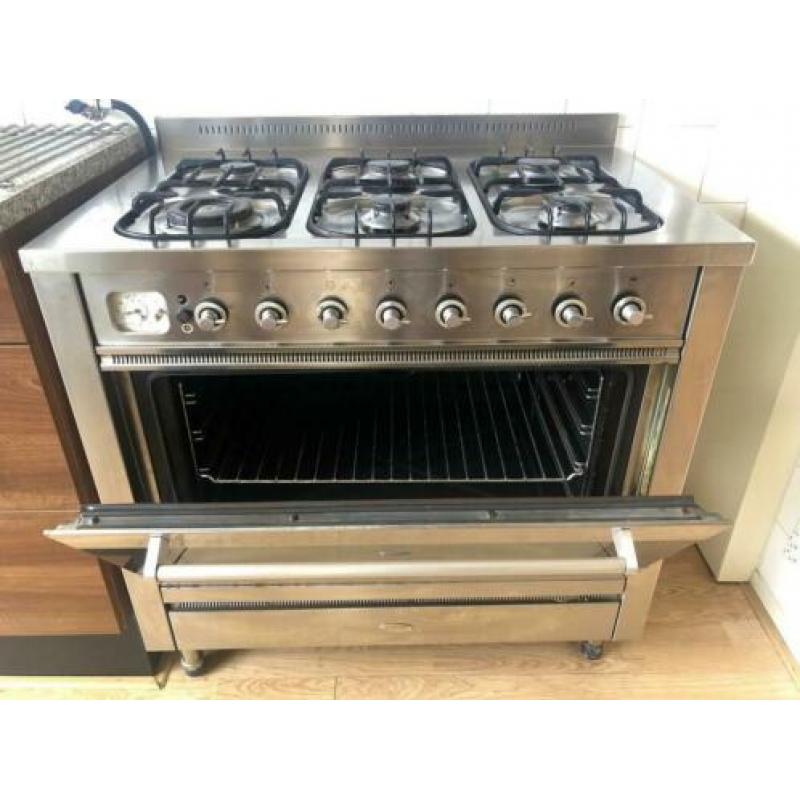 Boretti gasfornuis met elektrische oven