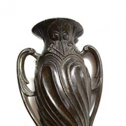 2 Art Nouveau Franse kandelaars
