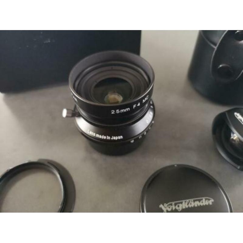 Voigtlander Snapshot-Skopar 25 mm F4 MC Black NOS o.a. Leica