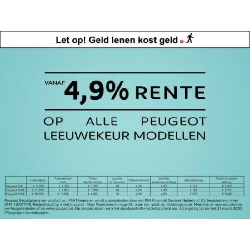 Peugeot 2008 SUV 1.2 PureTech Allure EAT6 Navi | Pano dak |
