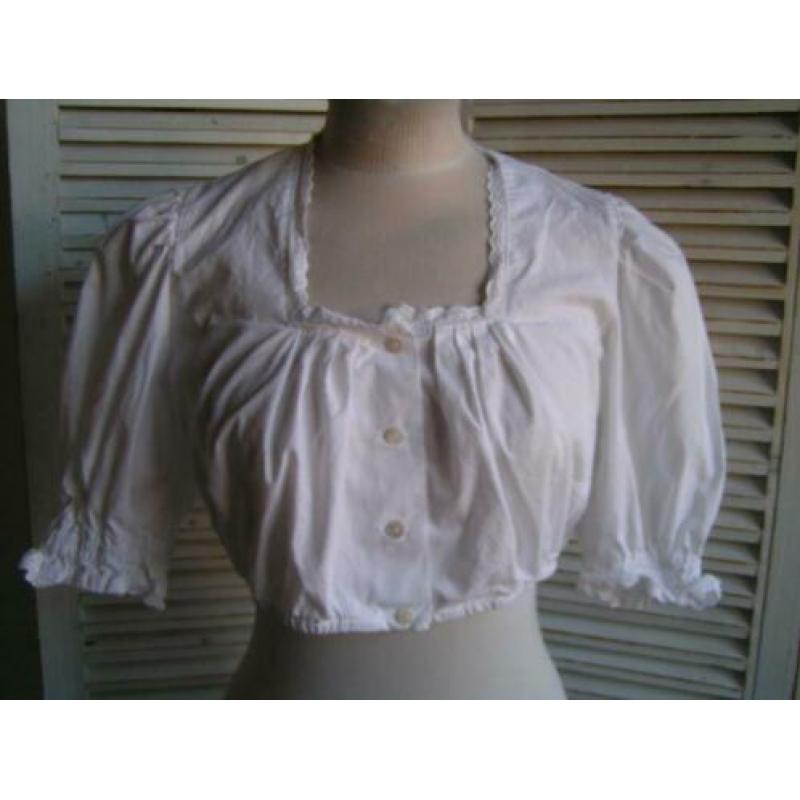 tiroler dirndl jurk schort blouse maat 42 nr MM 1156
