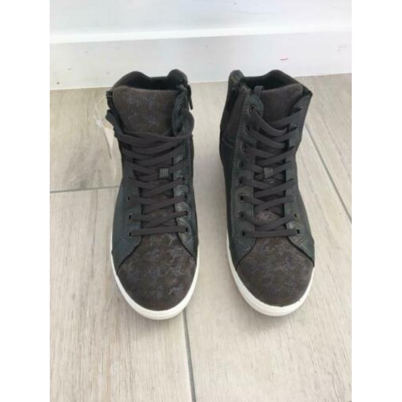 Nieuw NATUFORM ECHT LEER schoenen, sneakers maat 40 grijs