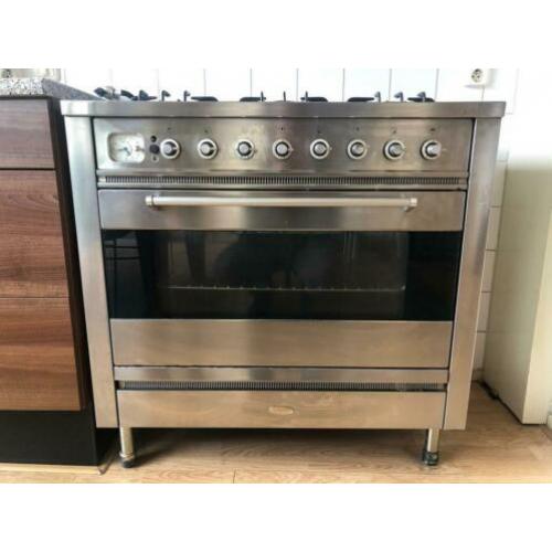 Boretti gasfornuis met elektrische oven