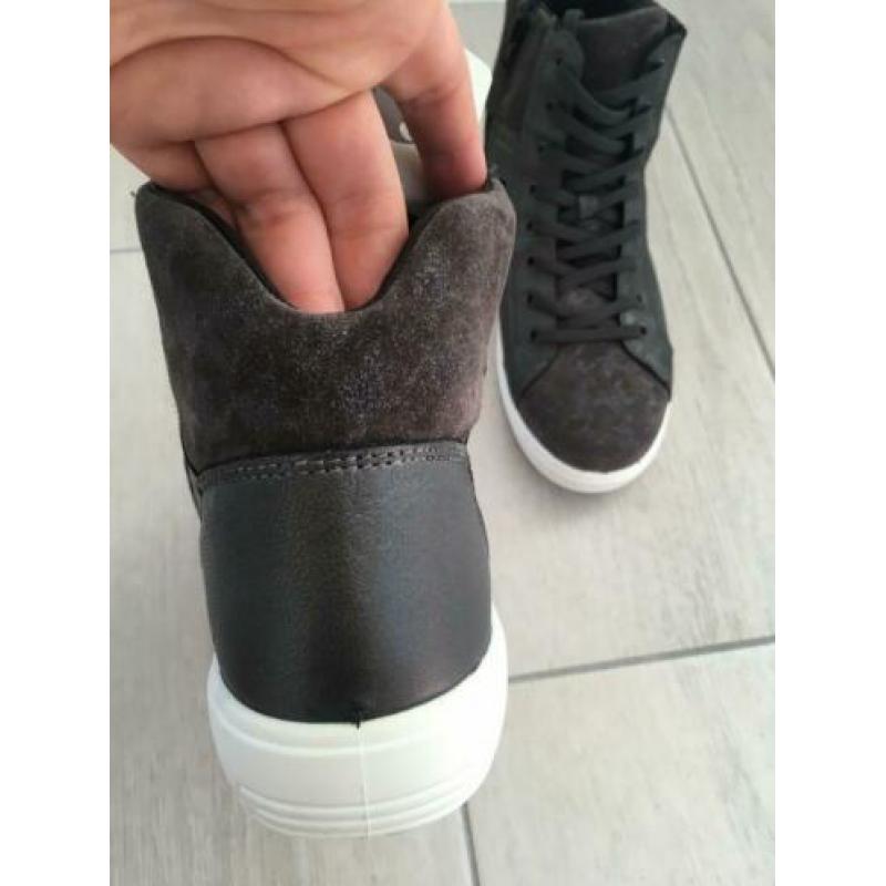 Nieuw NATUFORM ECHT LEER schoenen, sneakers maat 40 grijs