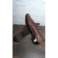 BRUNATE soepele leren schoenen-instappers 38