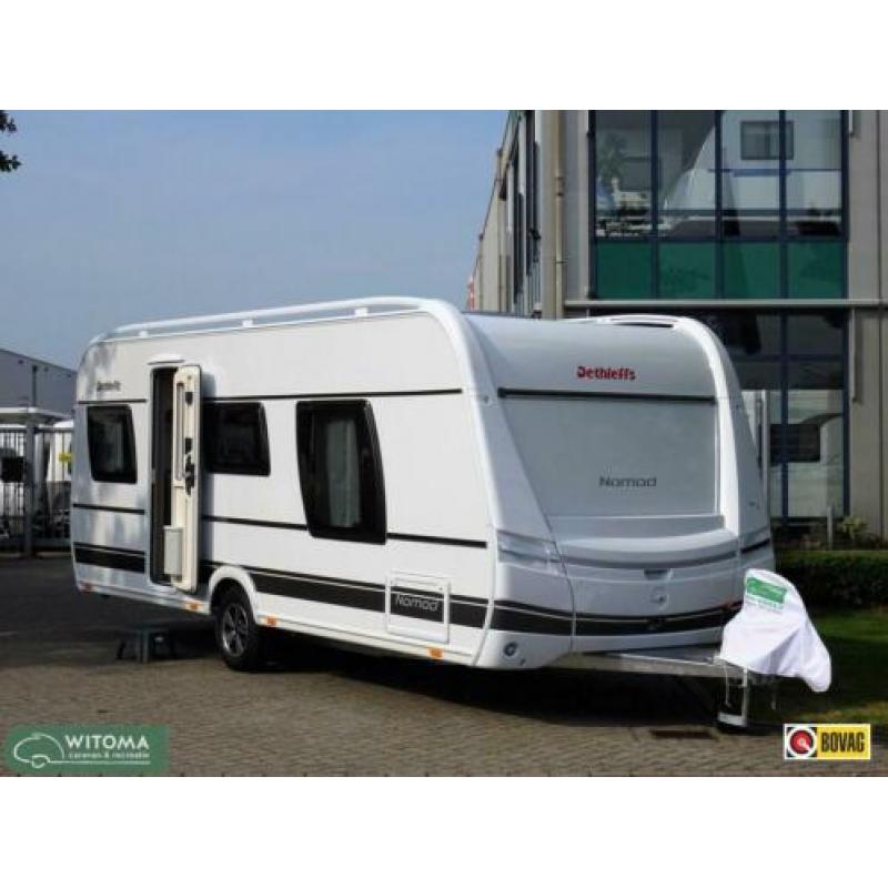 Dethleffs Nomad 530 DR Queensbed indeling