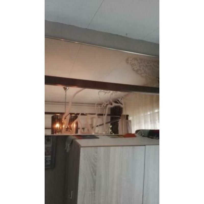 Spiegel bronskleur 1m×150
