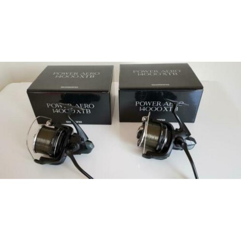 2 x Shimano power aero 14000 xtb