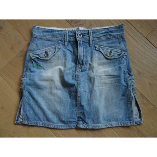 G-STAR RAW 3301 maat S, jeans rok.