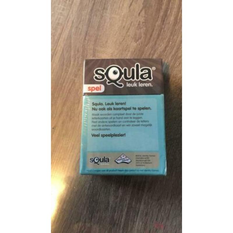 Squla spelling woordjes kaart spel nieuw!!
