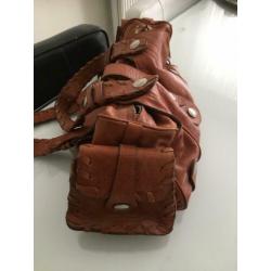 Chloé Silverado leren handtas, schoudertas, bohoo