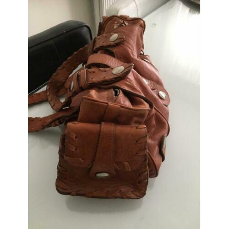 Chloé Silverado leren handtas, schoudertas, bohoo