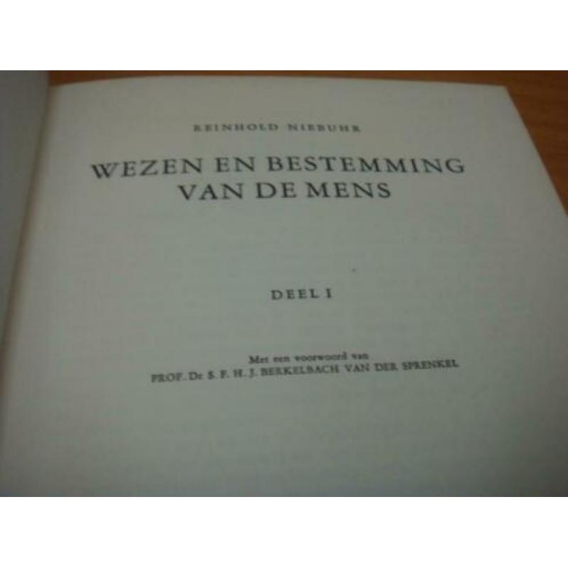 Wezen en bestemming van de mens, deel 1 - Niebuhr, Reinhold