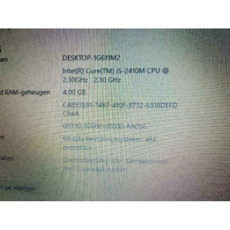 Lenovo Thinkpad Edge E420S i5 2.60Ghz SSD 120GB 4GB Win 10