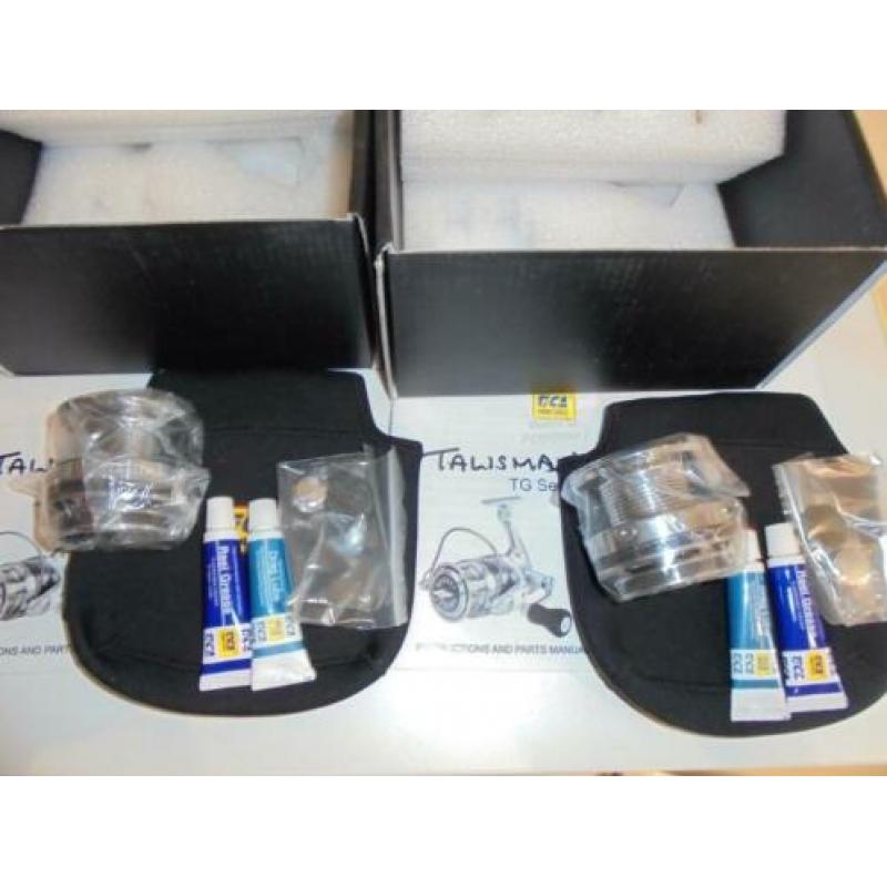 Tica Talisman TG4000 Zee Molens Met Aluminium Reserve Spoel.