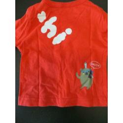 2 x longsleeve, maat 62