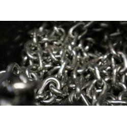 OUTLET Hoogwaardige RVS ketting / ankerketting kortschalmig