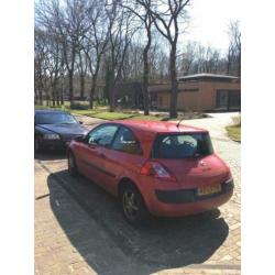 Renault Megane 1.4 16V 2002 Rood - Rijdt prima, goede prijs!