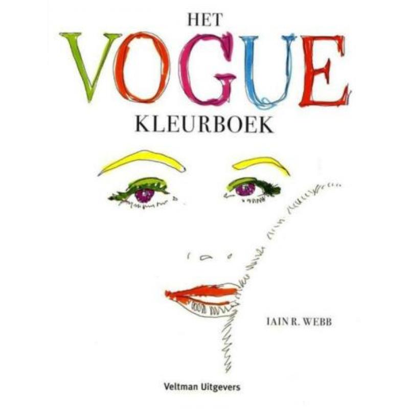 Vogue – mode kleurboek