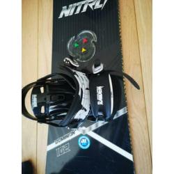 Nitro snowboard + Burton schoenen maat 44