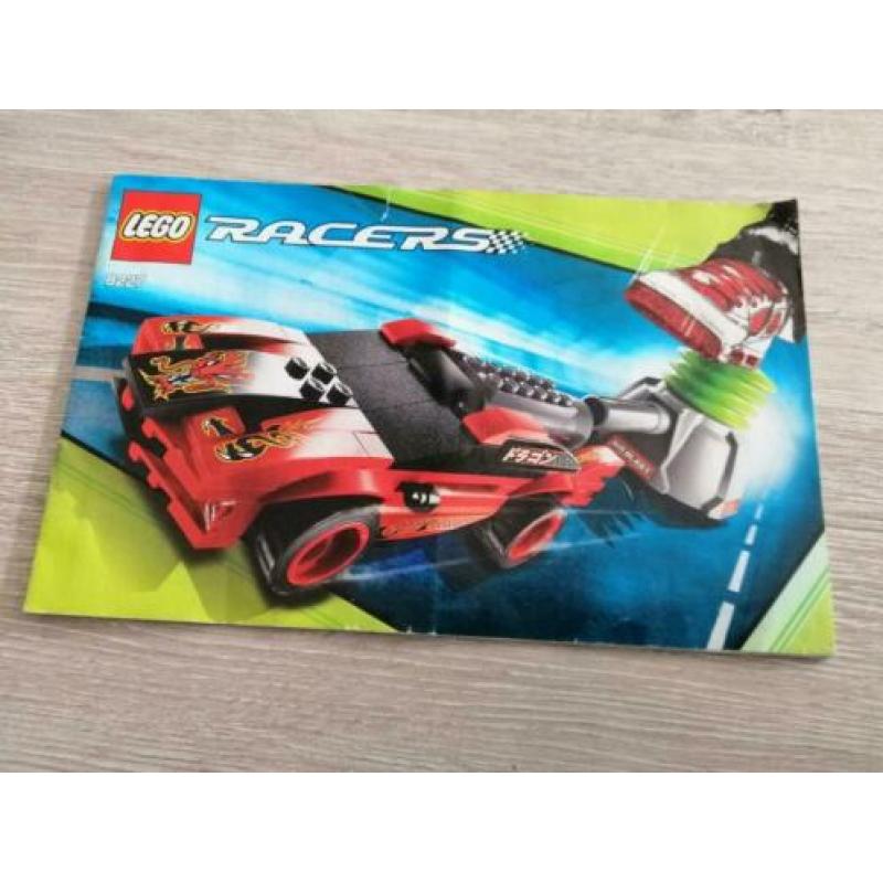 Lego 8227 Racers Dragon Dueler compleet met doos en boekje