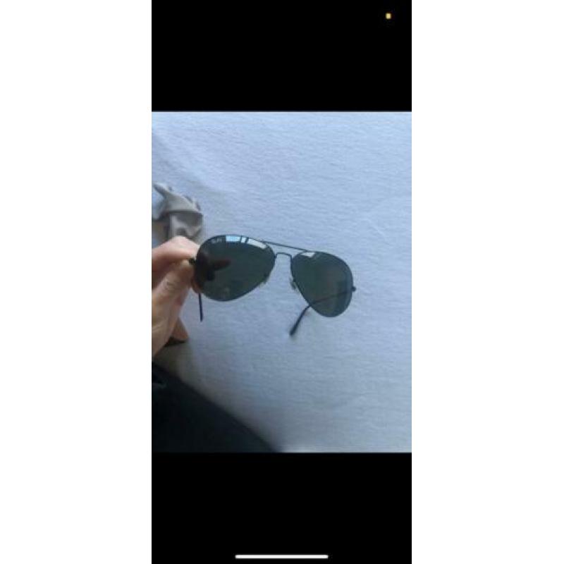 Rayban aviator zwart