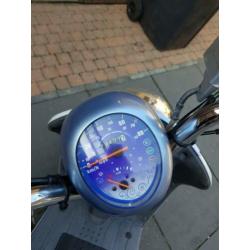 Kymco Sento 4takt 25 km, blauw kenteken