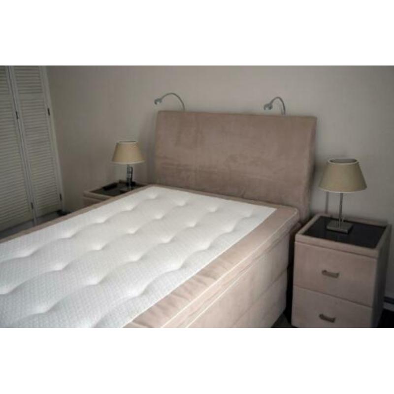 BOX SPRING BED 120cm breed