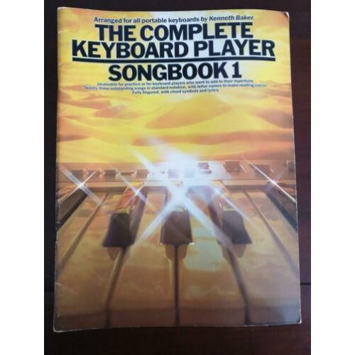 The complete keyboard player songbook. Deel 1.
