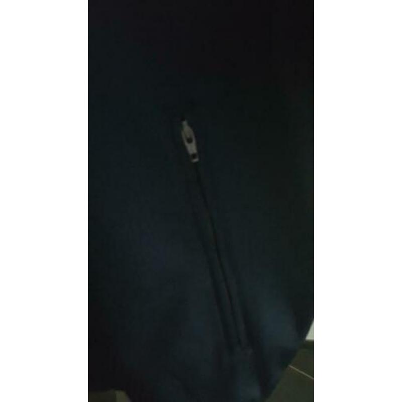 Origineel blauw Adidas jack maat S/M.
