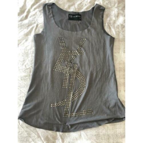 My Brand suède dames top maat M 1 x gedragen