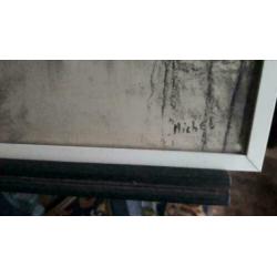 Michel van der Heijden krijttekening tekening Brabant Peel