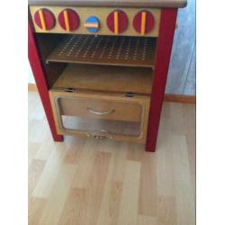 Houten speelgoed keukentje
