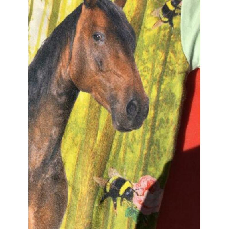 Kunstboer paard zomer shirt