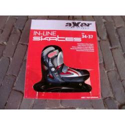 Inline Skates / Skeelers Mt 34 - 37 verstelbaar