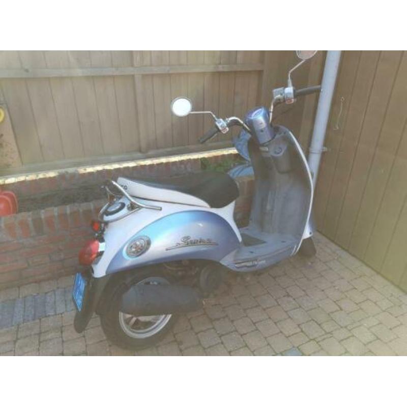 Kymco Sento 4takt 25 km, blauw kenteken