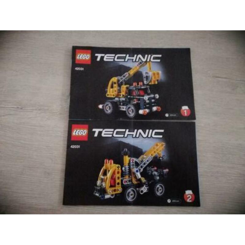 Lego Technic 42031 Hoogwerker 2in1 met doos en boekjes