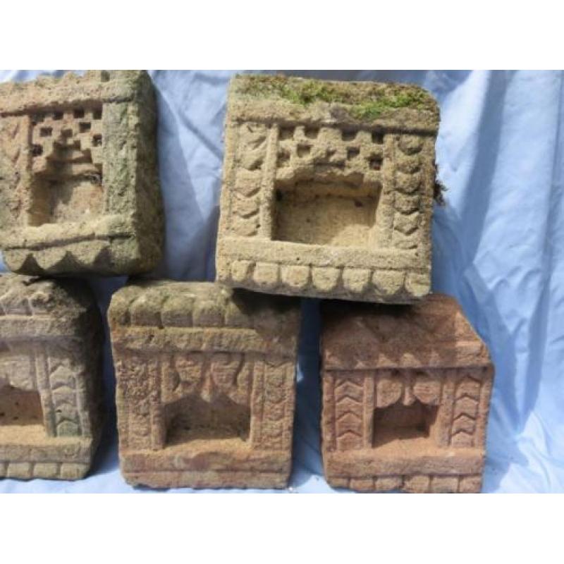 Natuur stenen offer huis altaartjes India 18e 20e eeuw