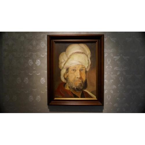 Man met Tulband (naar Rembrandt)