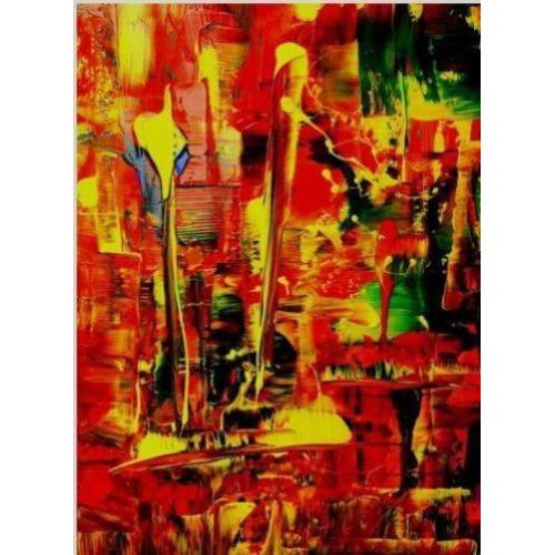 "Last Light " prachtig Acrylschilderij van Wogani